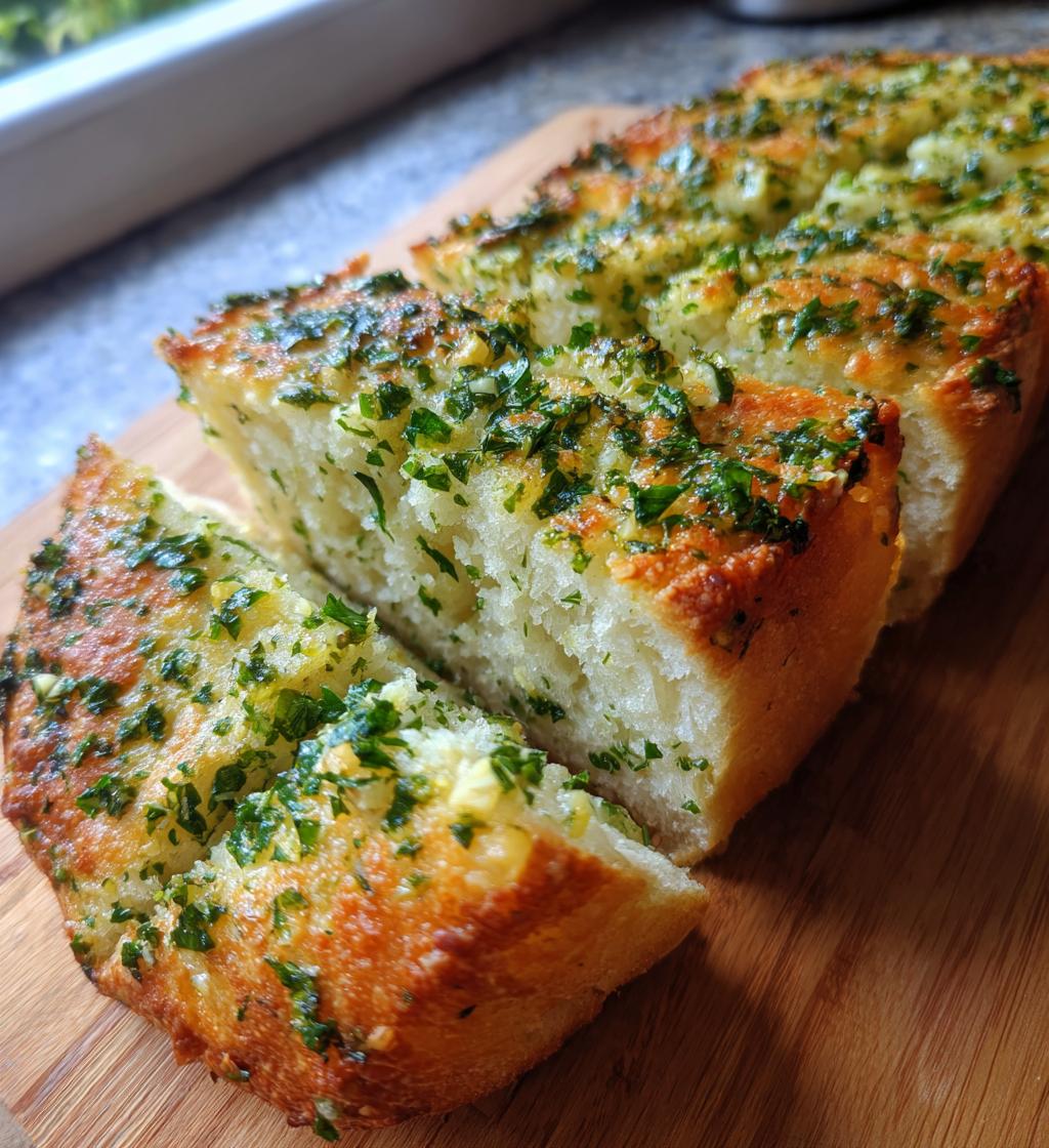 Christmas Garlic Bread