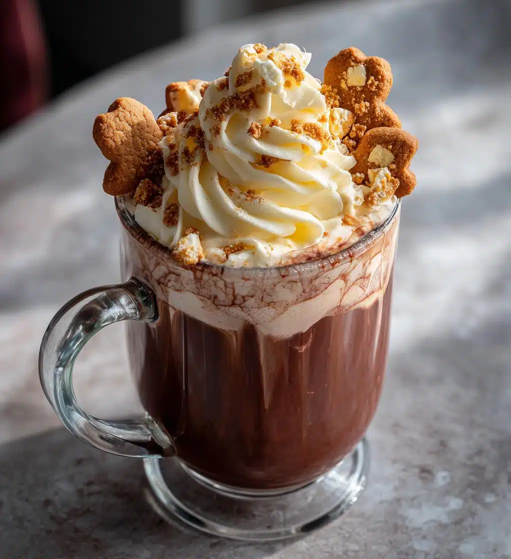 Christmas Gingerbread Hot Chocolate - detail 1