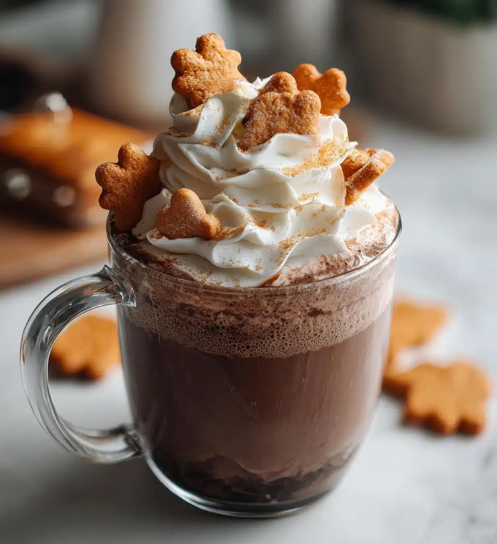Christmas Gingerbread Hot Chocolate