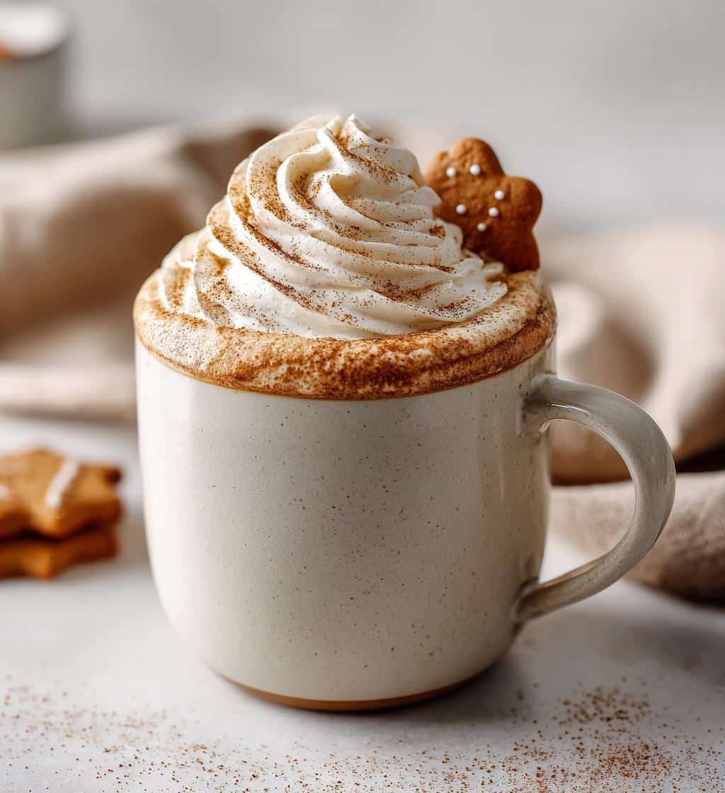 Christmas Gingerbread Latte