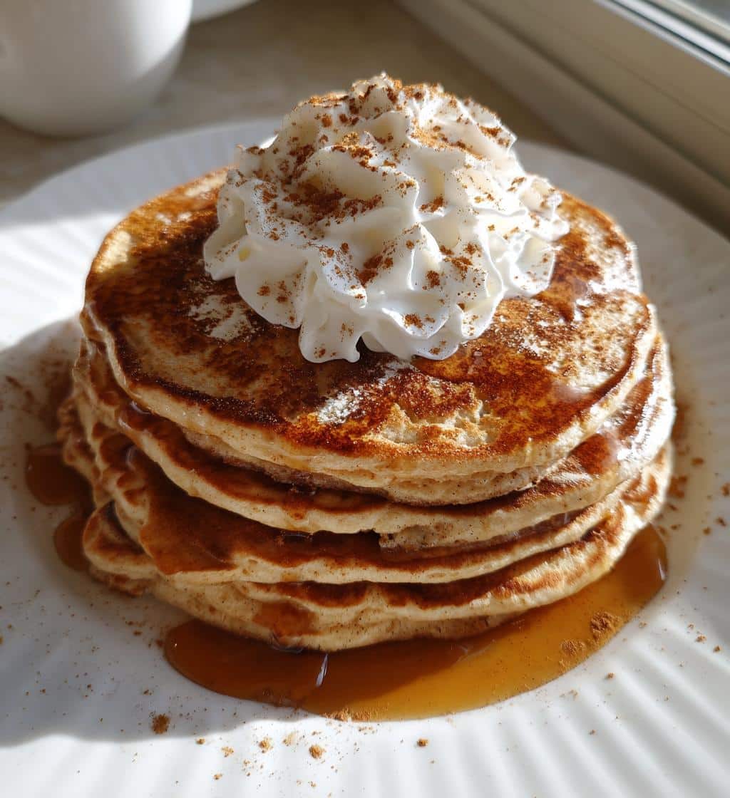 Christmas Gingerbread Pancakes - detail 1