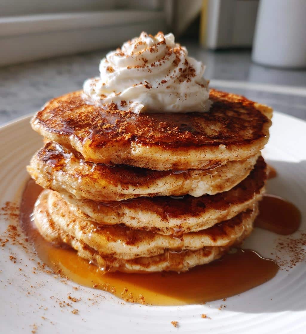 Christmas Gingerbread Pancakes
