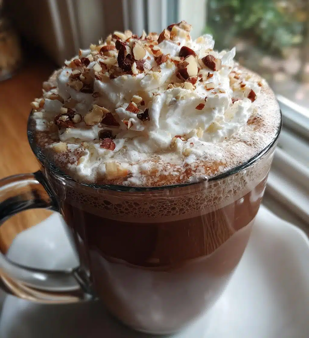 Christmas Hazelnut Mocha - detail 1