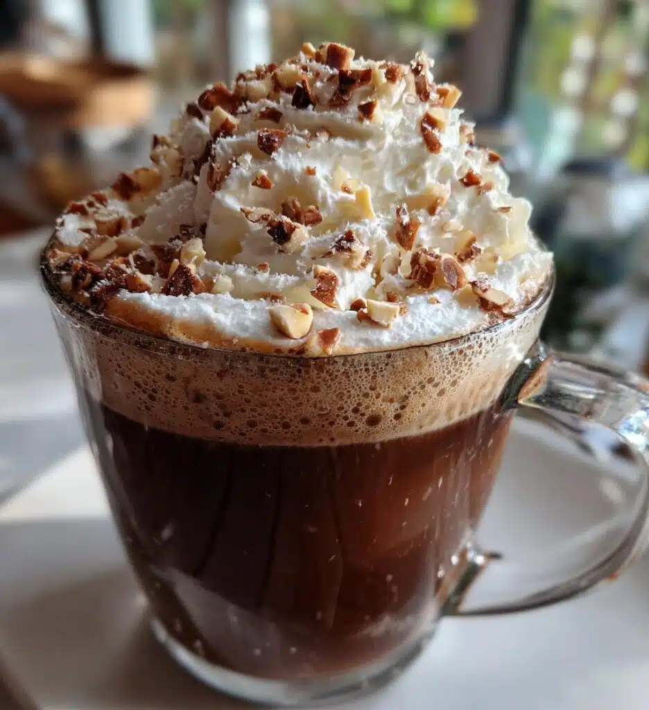 Christmas Hazelnut Mocha