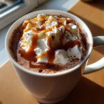 Christmas Hot Chocolate with Caramel