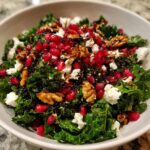 Christmas Kale and Pomegranate Salad