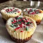 Christmas Mini Cheesecakes
