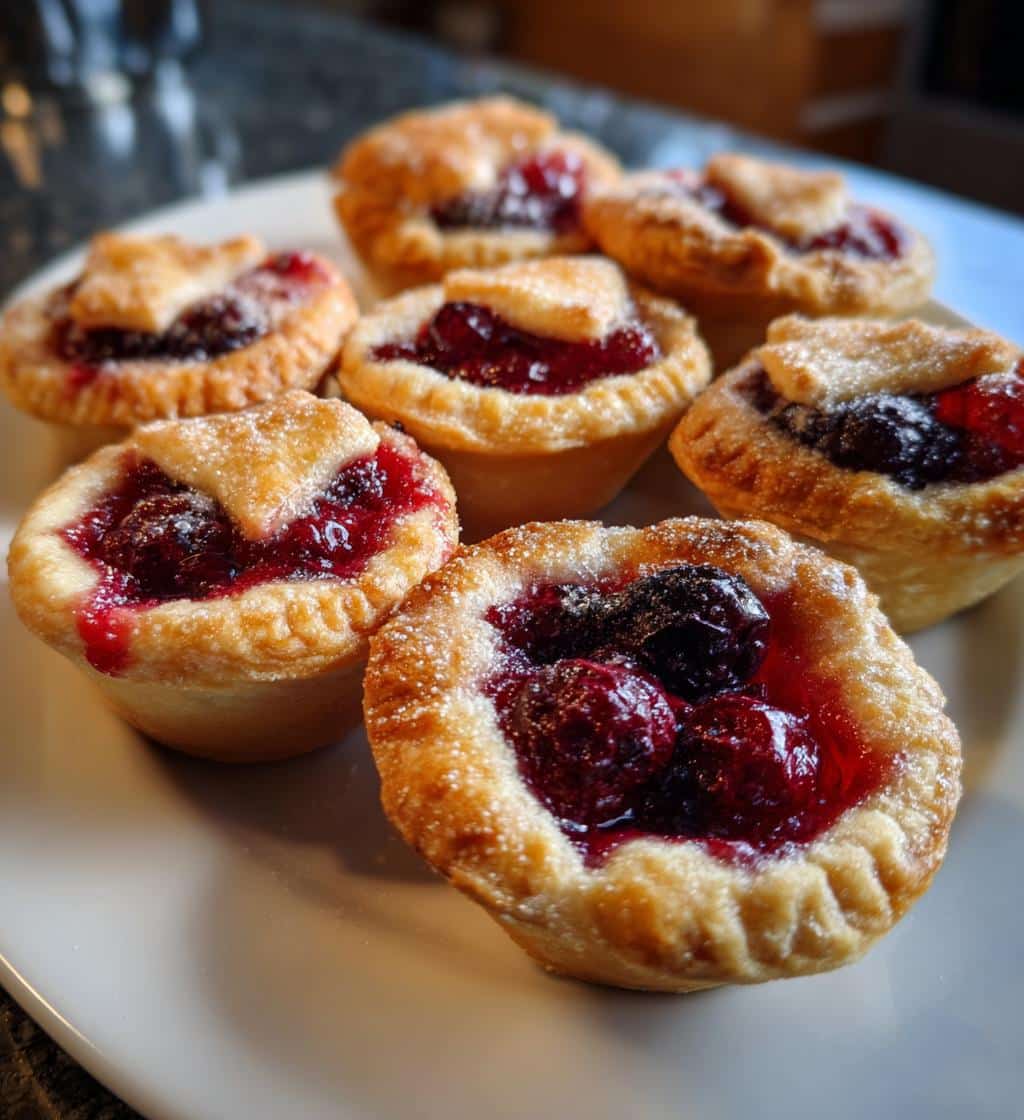 Christmas Mini Fruit Pies