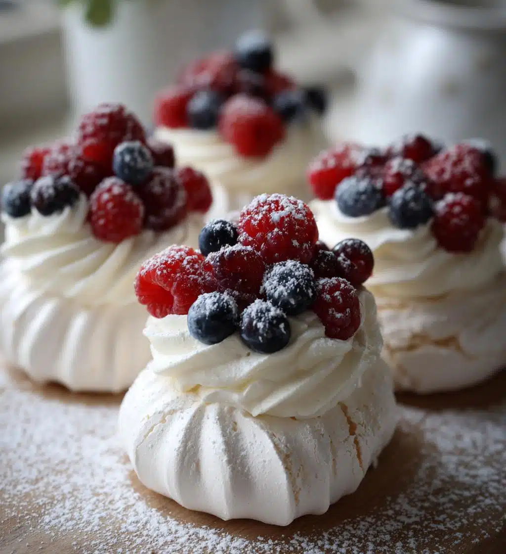 Christmas Mini Pavlovas - detail 1