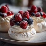 Christmas Mini Pavlovas