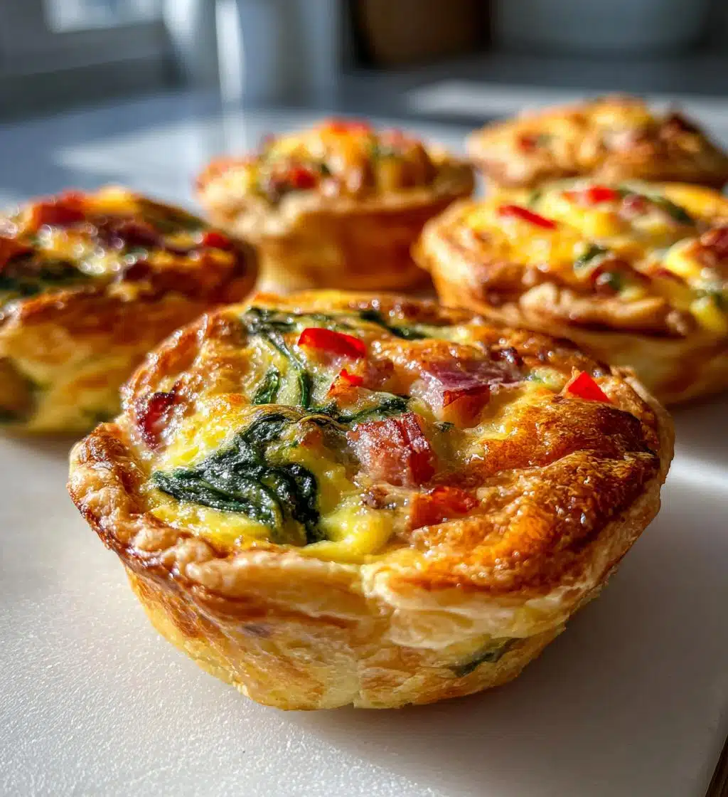 Christmas Mini Quiches - detail 1