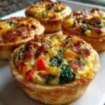 Christmas Mini Quiches