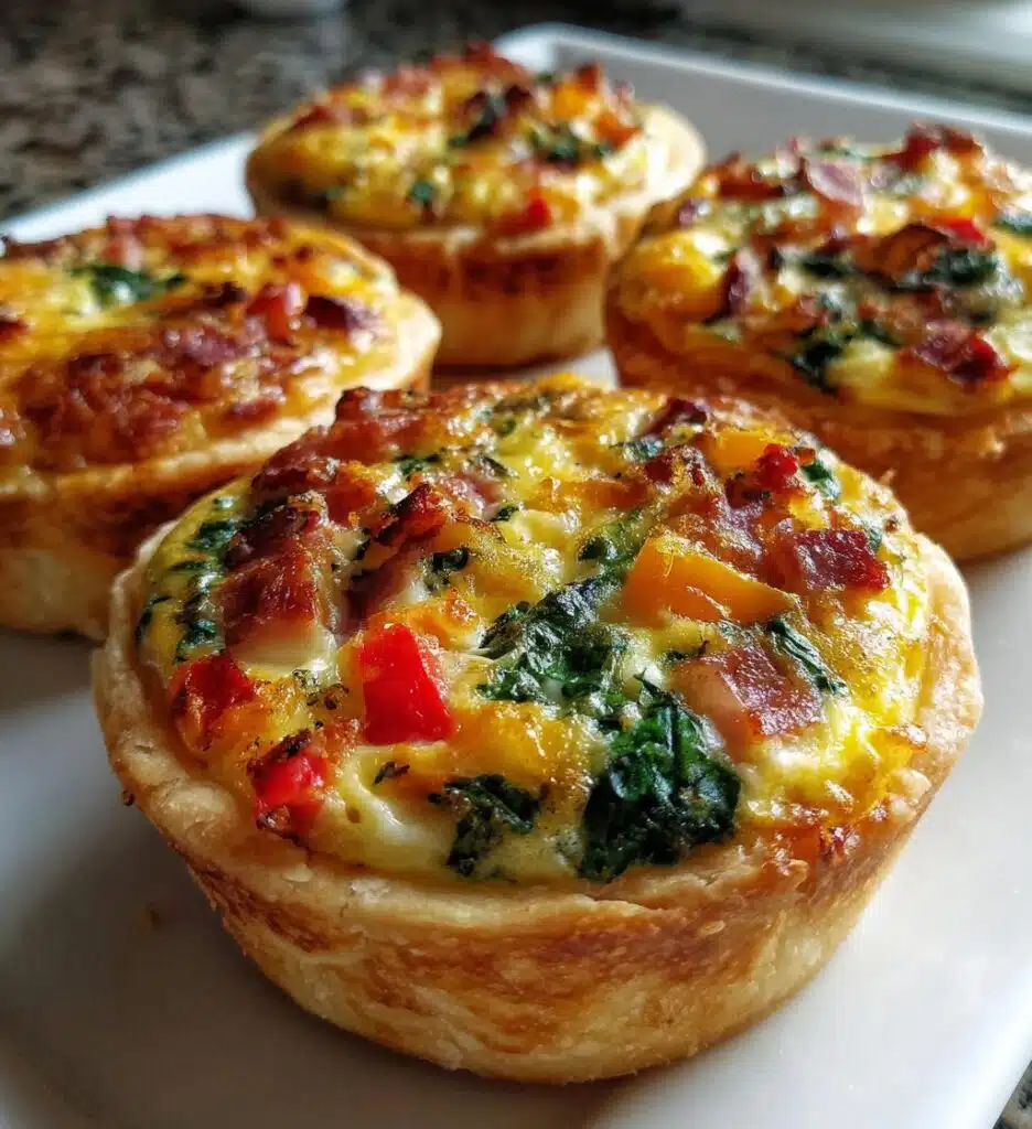 Christmas Mini Quiches