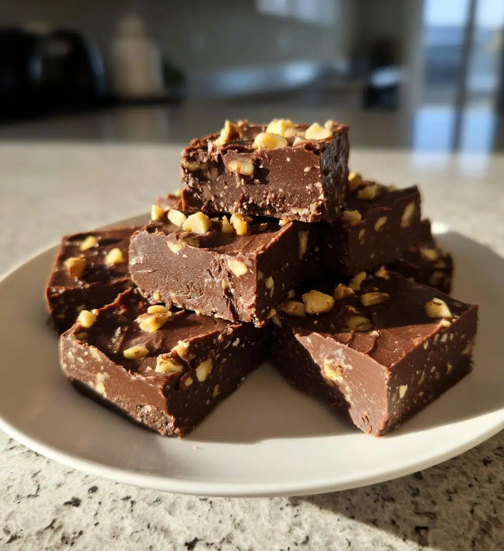 Christmas Nutella Fudge - detail 1