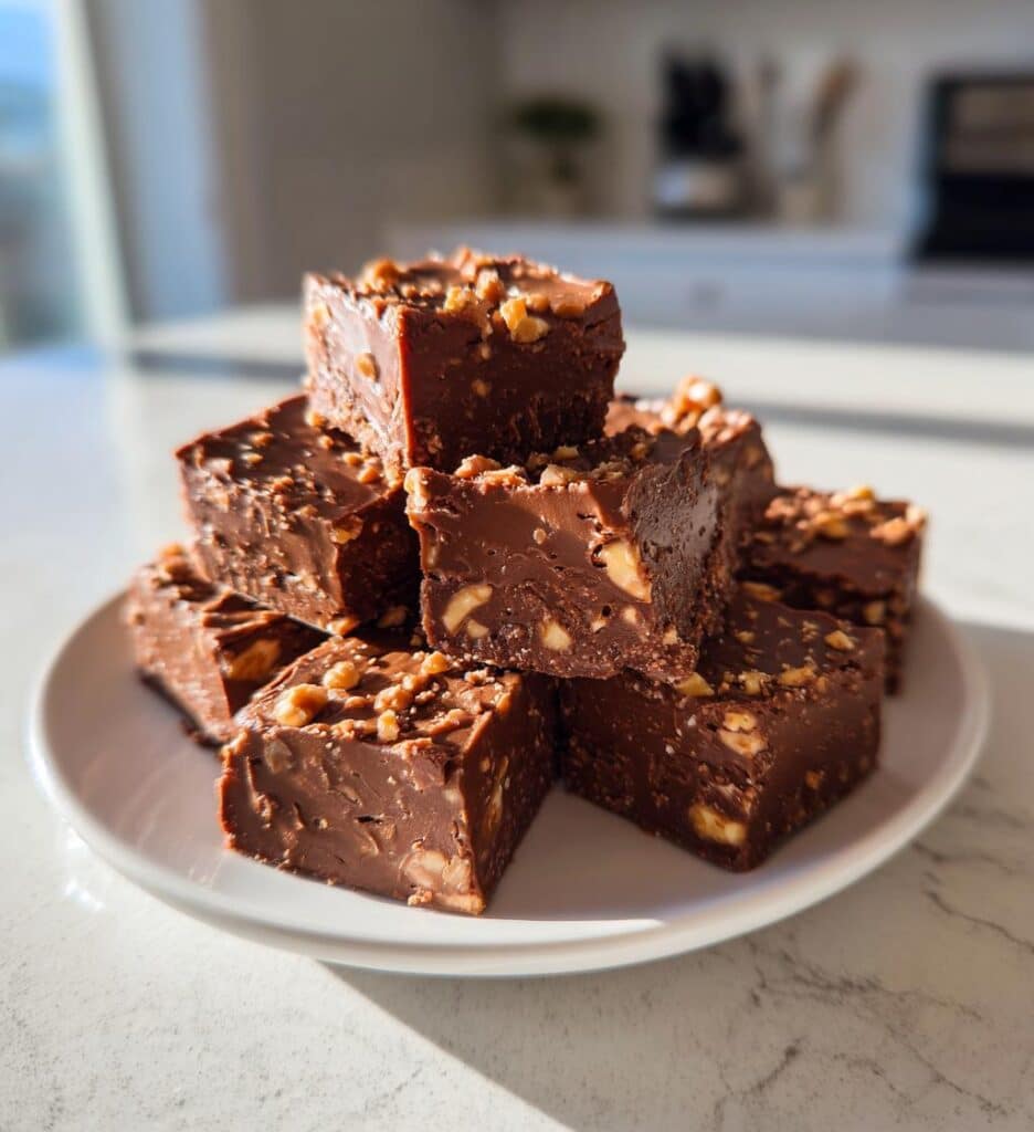 Christmas Nutella Fudge