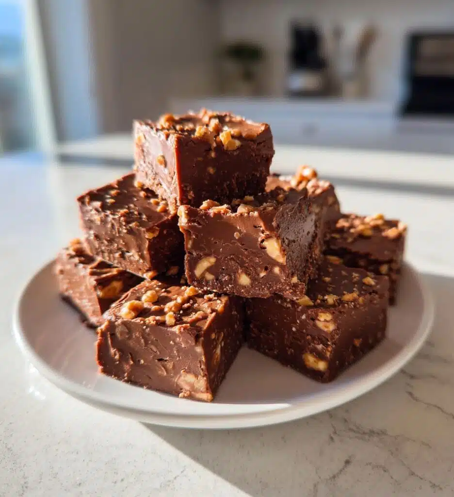 Christmas Nutella Fudge