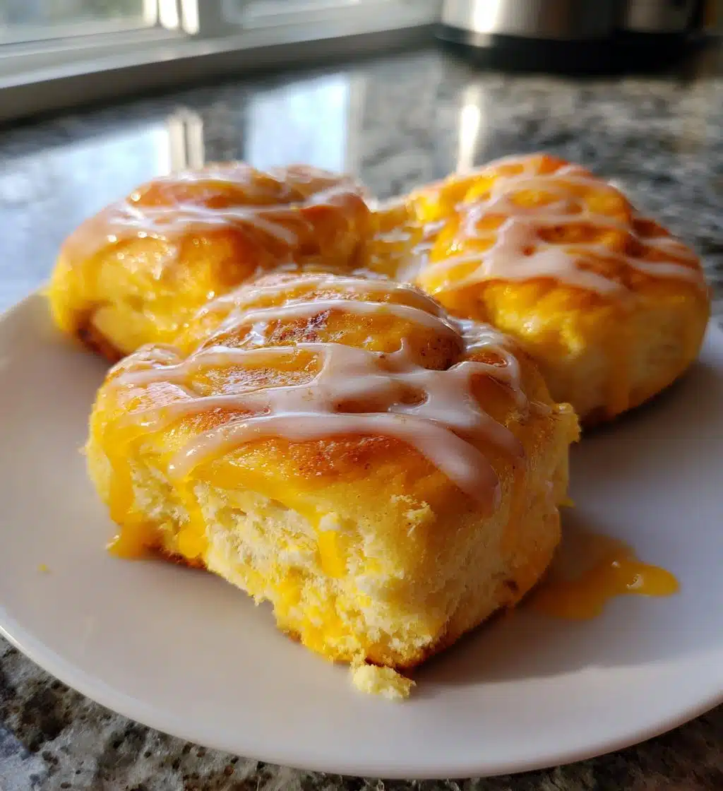 Christmas Orange Rolls - detail 1