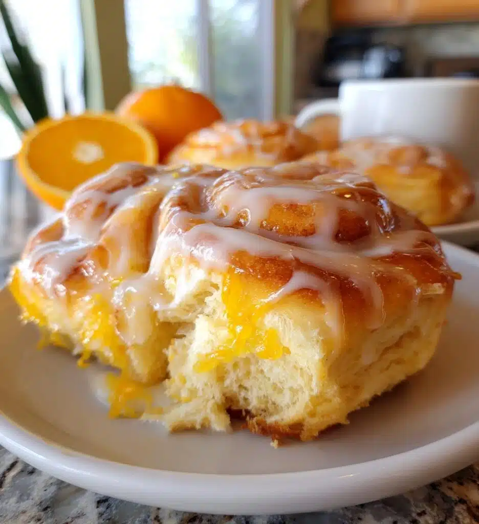 Christmas Orange Rolls