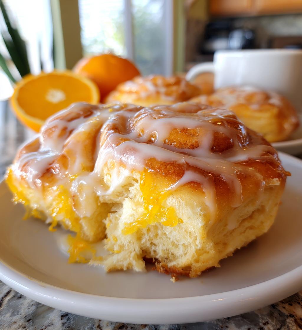 Christmas Orange Rolls