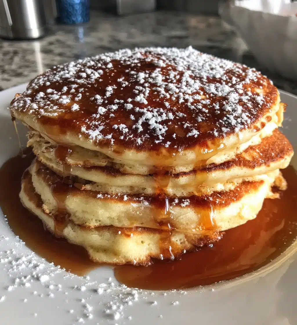 Christmas Pancakes with Maple Syrup - detail 1