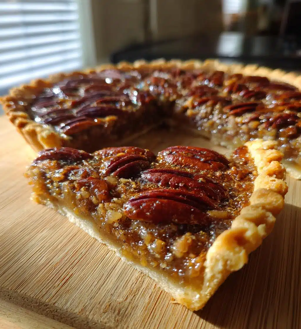Christmas Pecan Tart - detail 1