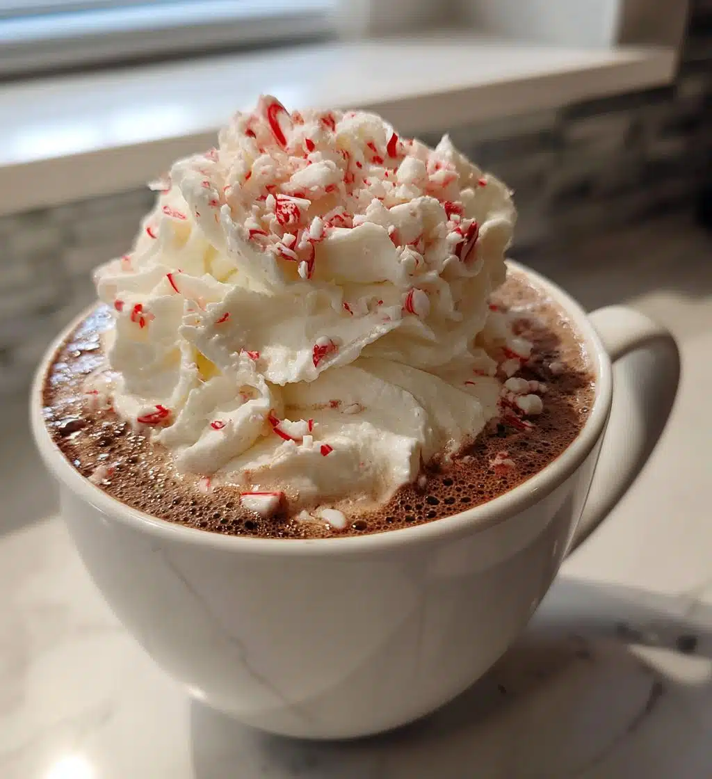 Christmas Peppermint Hot Chocolate - detail 1