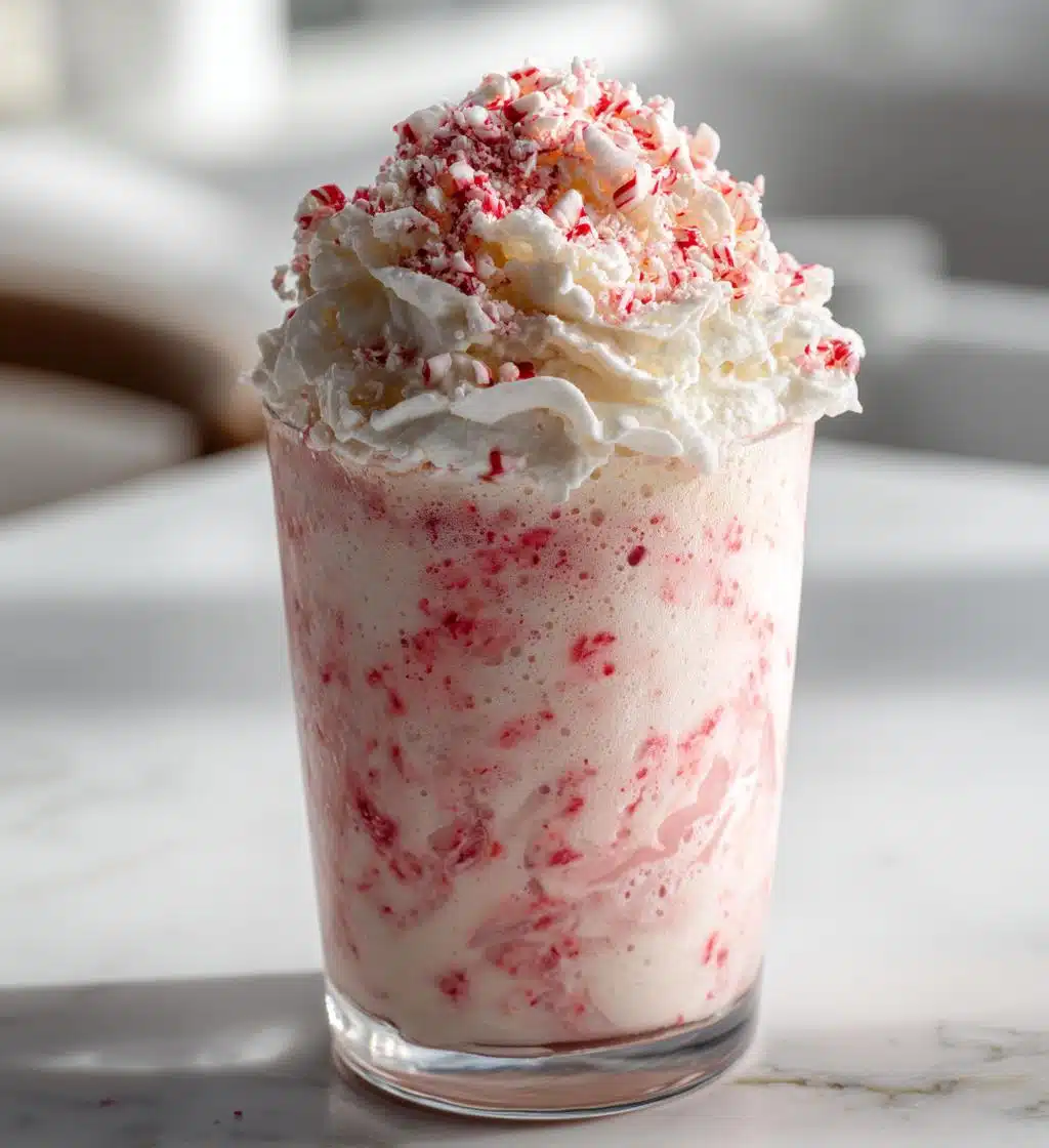 Christmas Peppermint Milkshake - detail 1