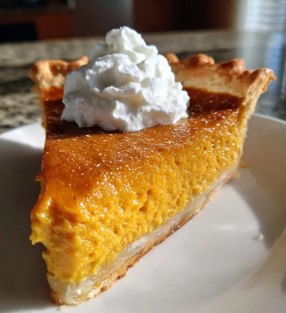 Christmas Pumpkin Cream Pie