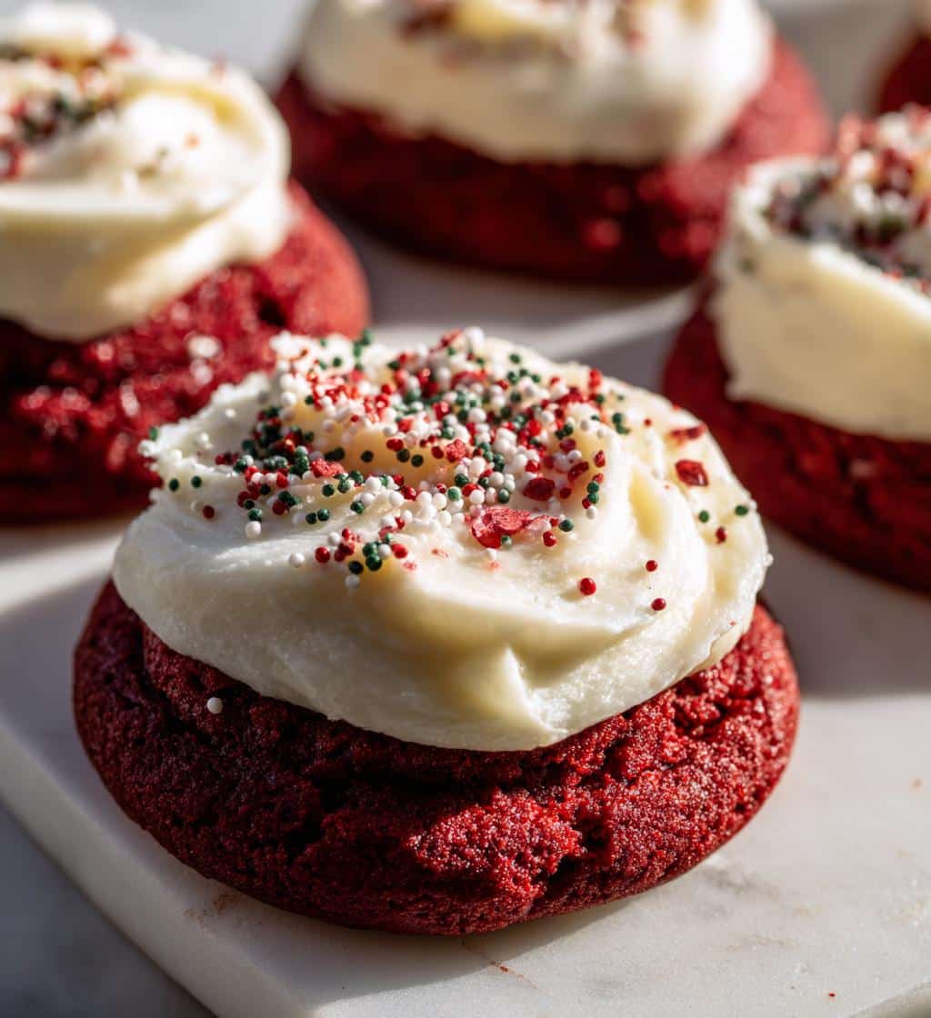 Christmas Red Velvet Cookies - detail 1