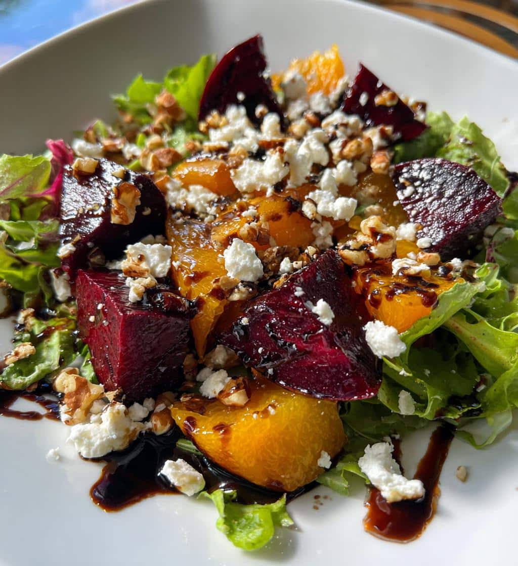 Christmas Roasted Beet Salad