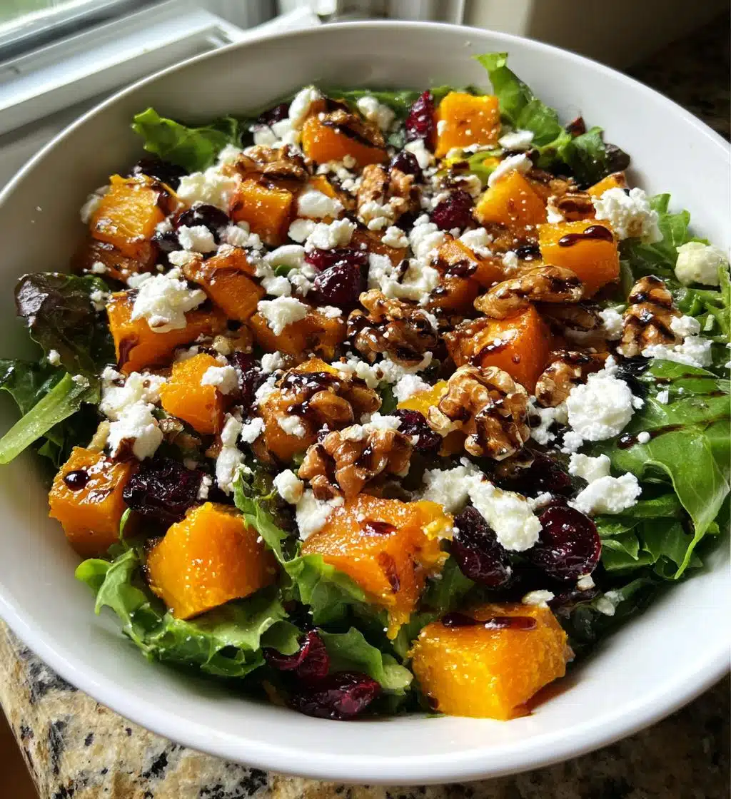 Christmas Roasted Butternut Squash Salad - detail 1