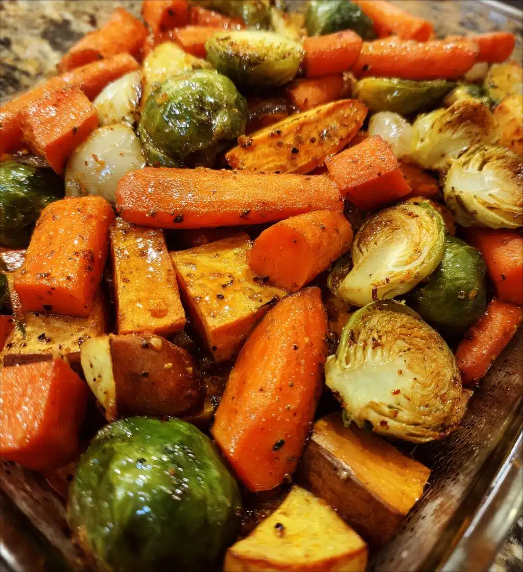 Christmas Roasted Vegetables - detail 1