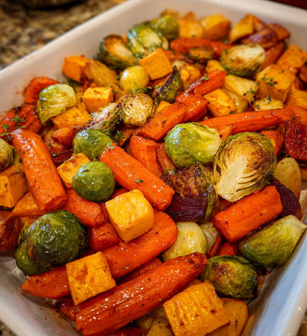 Christmas Roasted Vegetables