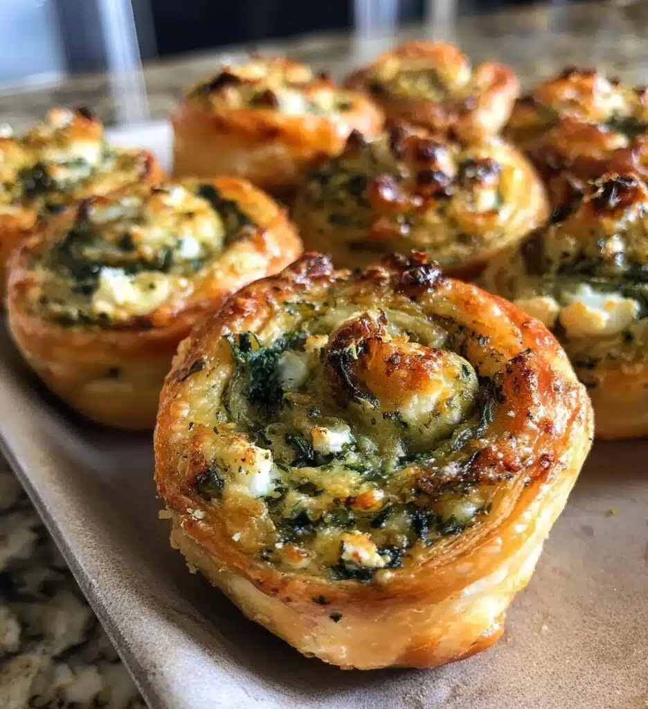 Christmas Savory Puff Pastry Bites