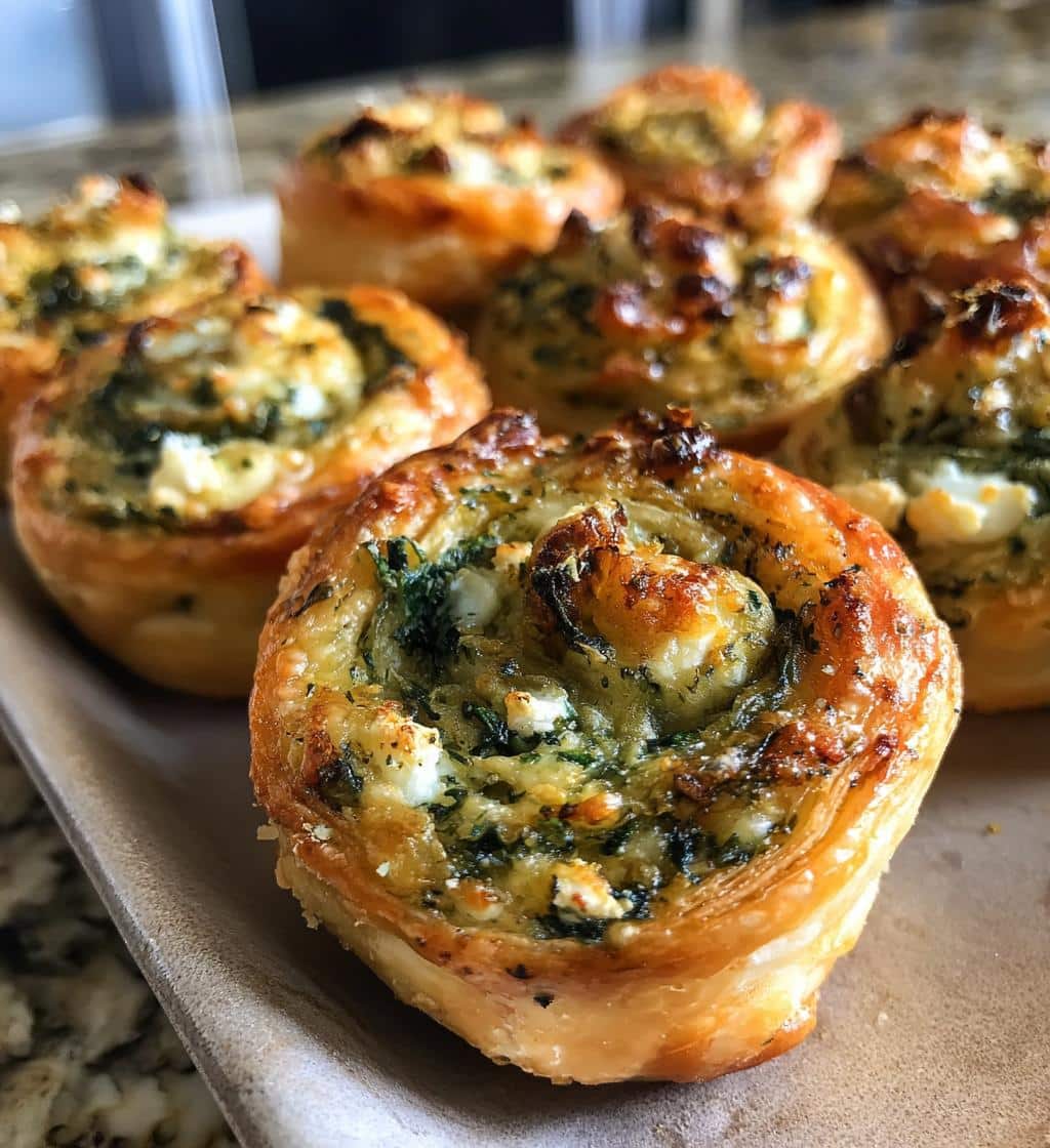 Christmas Savory Puff Pastry Bites