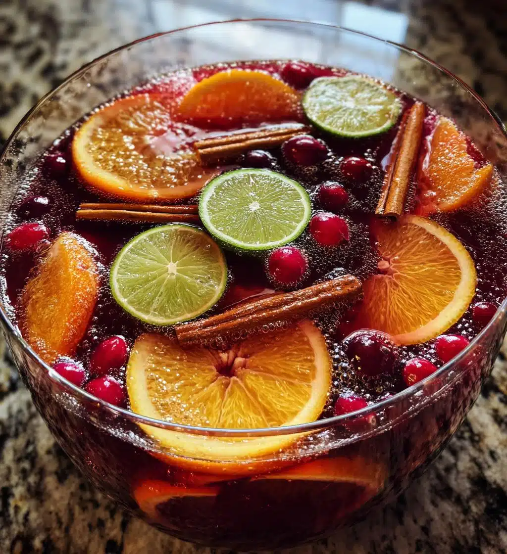 Christmas Spiced Rum Punch - detail 1