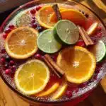 Christmas Spiced Rum Punch