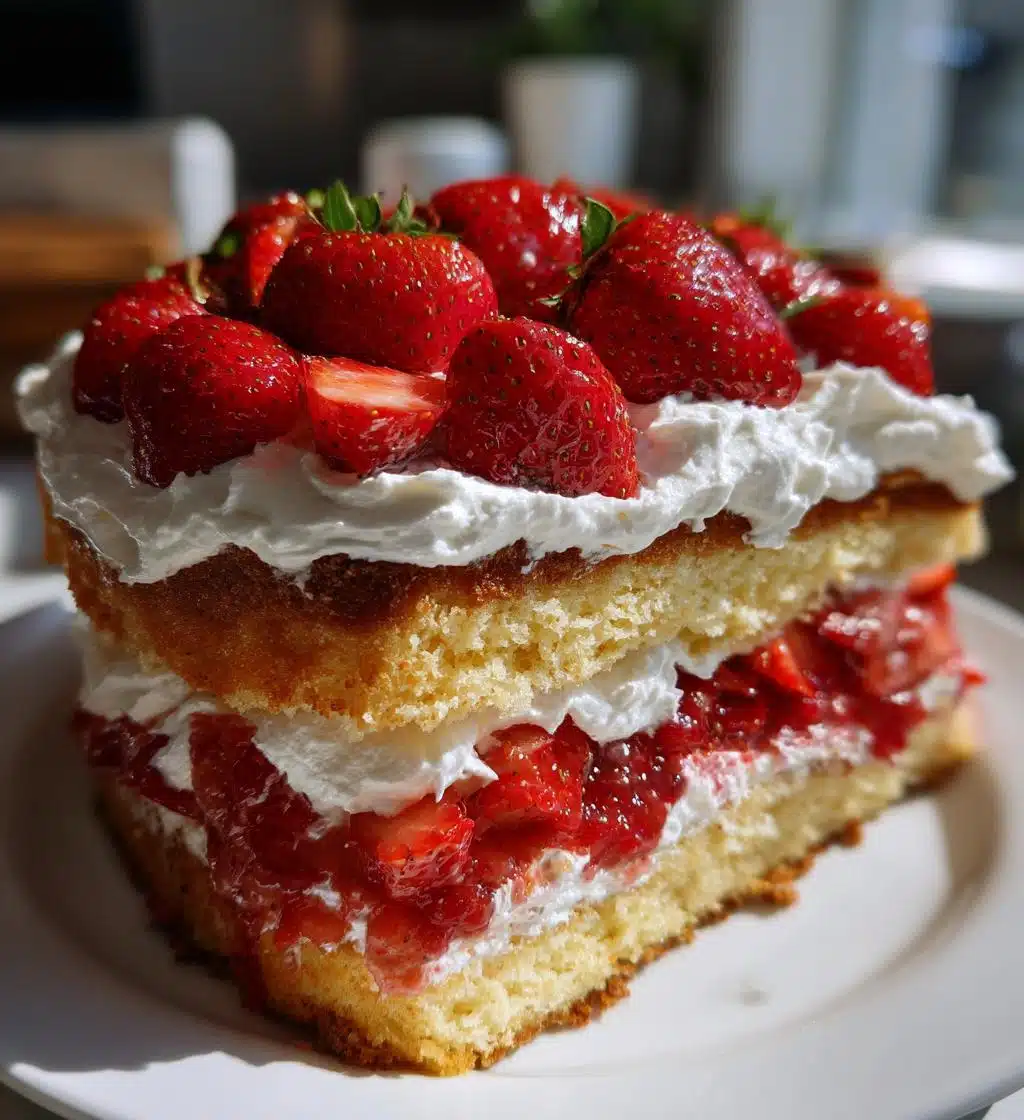 Christmas Strawberry Shortcake - detail 1