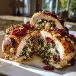 Christmas Stuffed Chicken