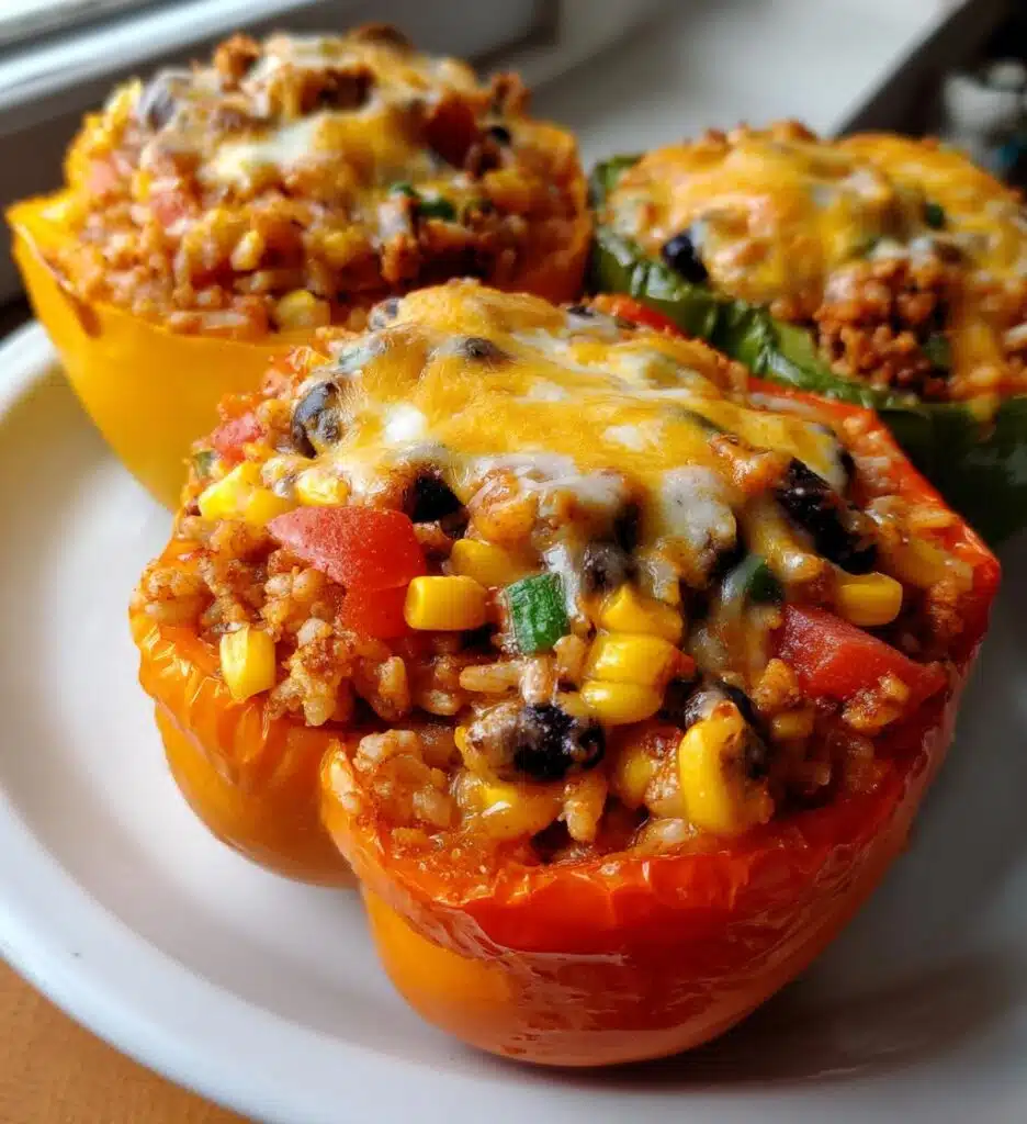 Christmas Stuffed Peppers