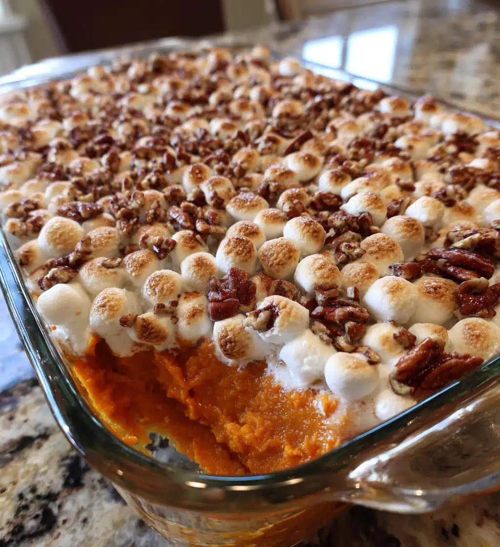 Christmas Sweet Potato Casserole - detail 1