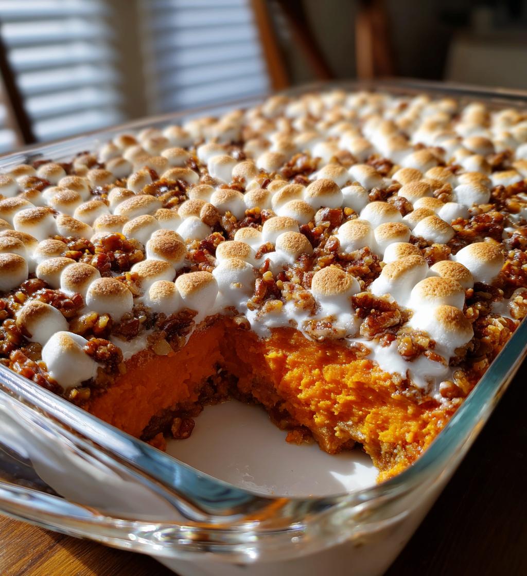 Christmas Sweet Potato Casserole