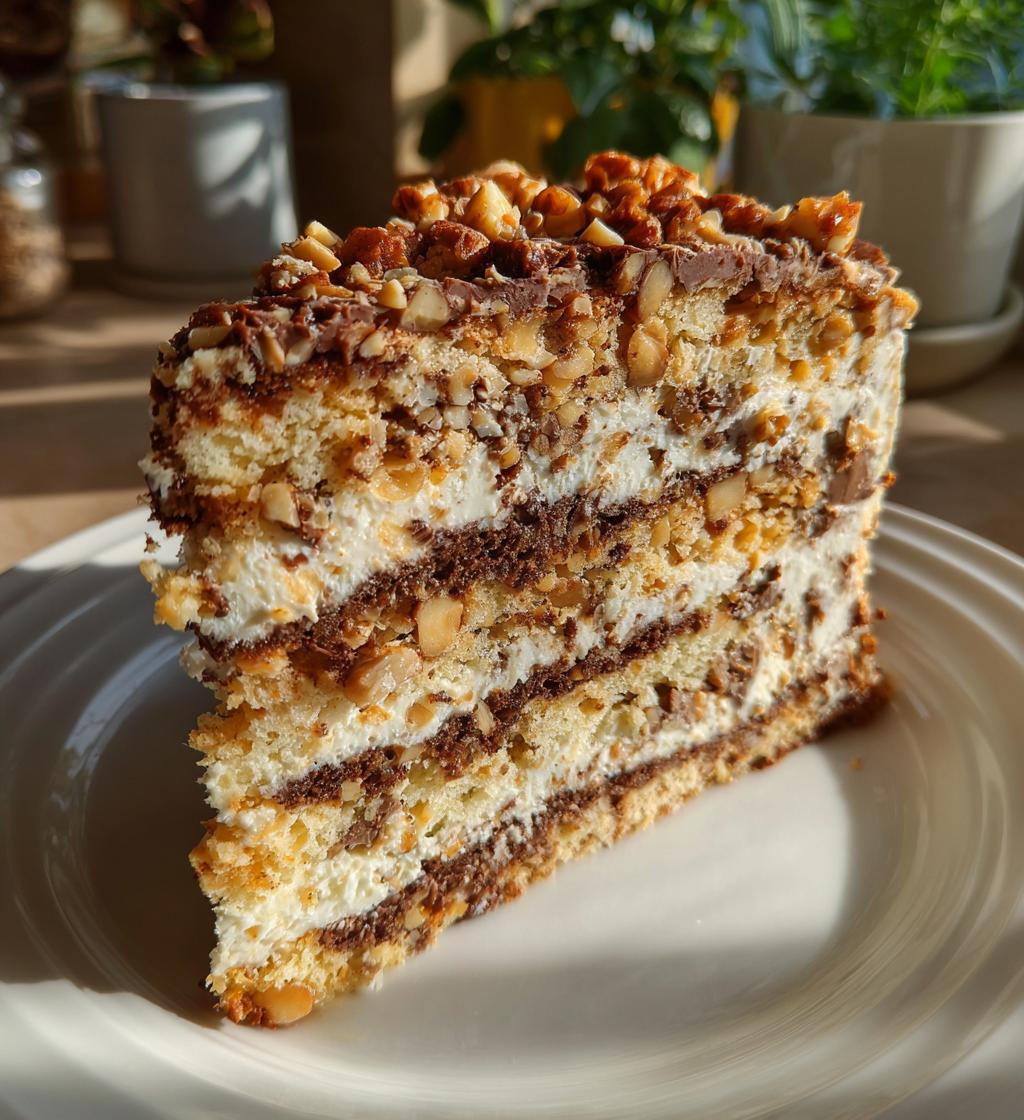 Christmas Toffee Crunch Cake - detail 1