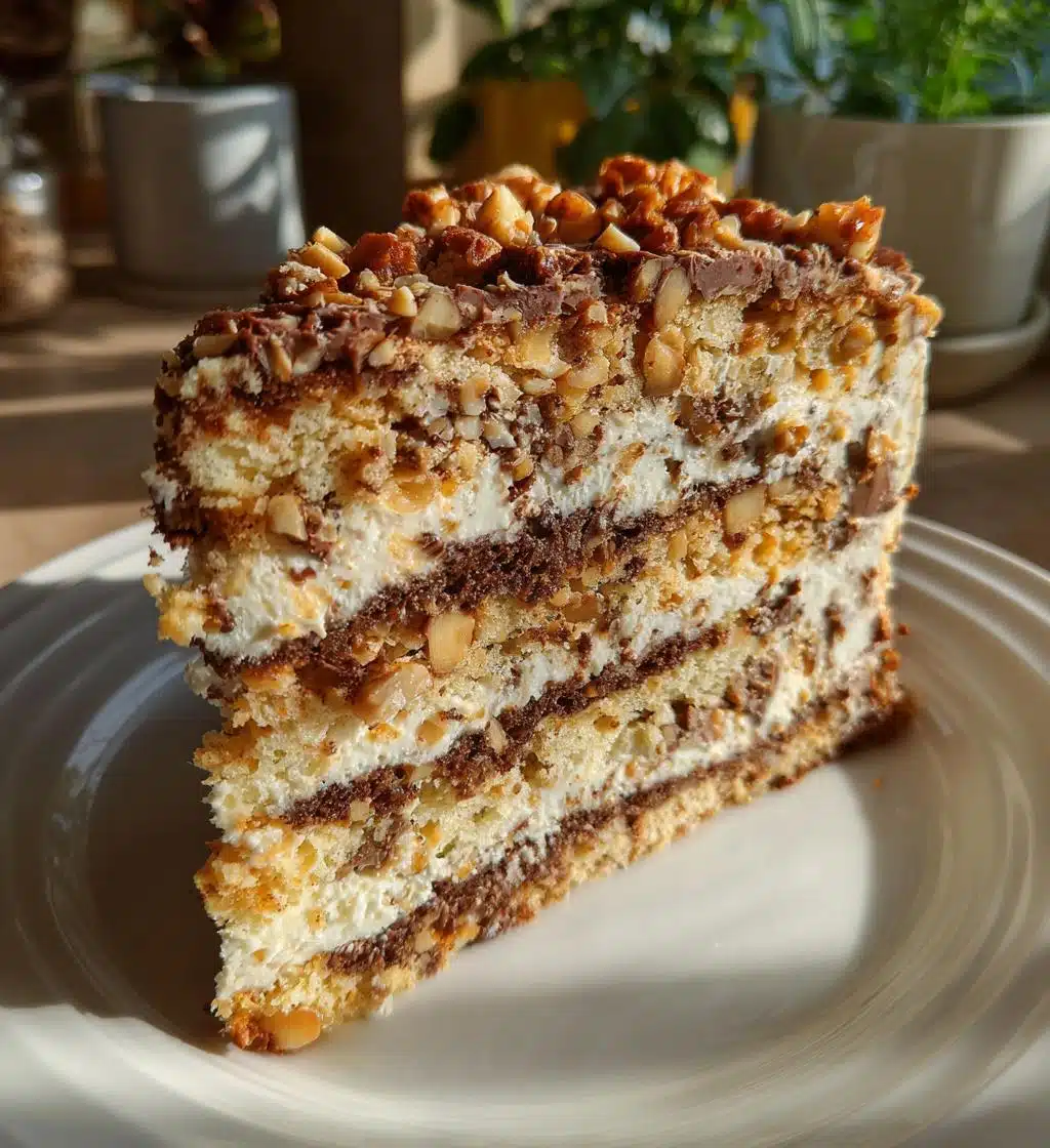 Christmas Toffee Crunch Cake - detail 1