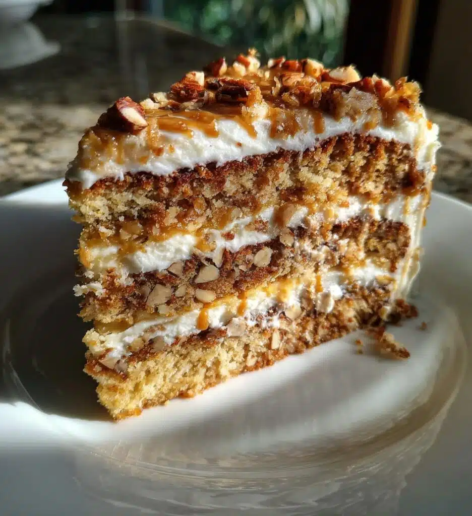 Christmas Toffee Crunch Cake