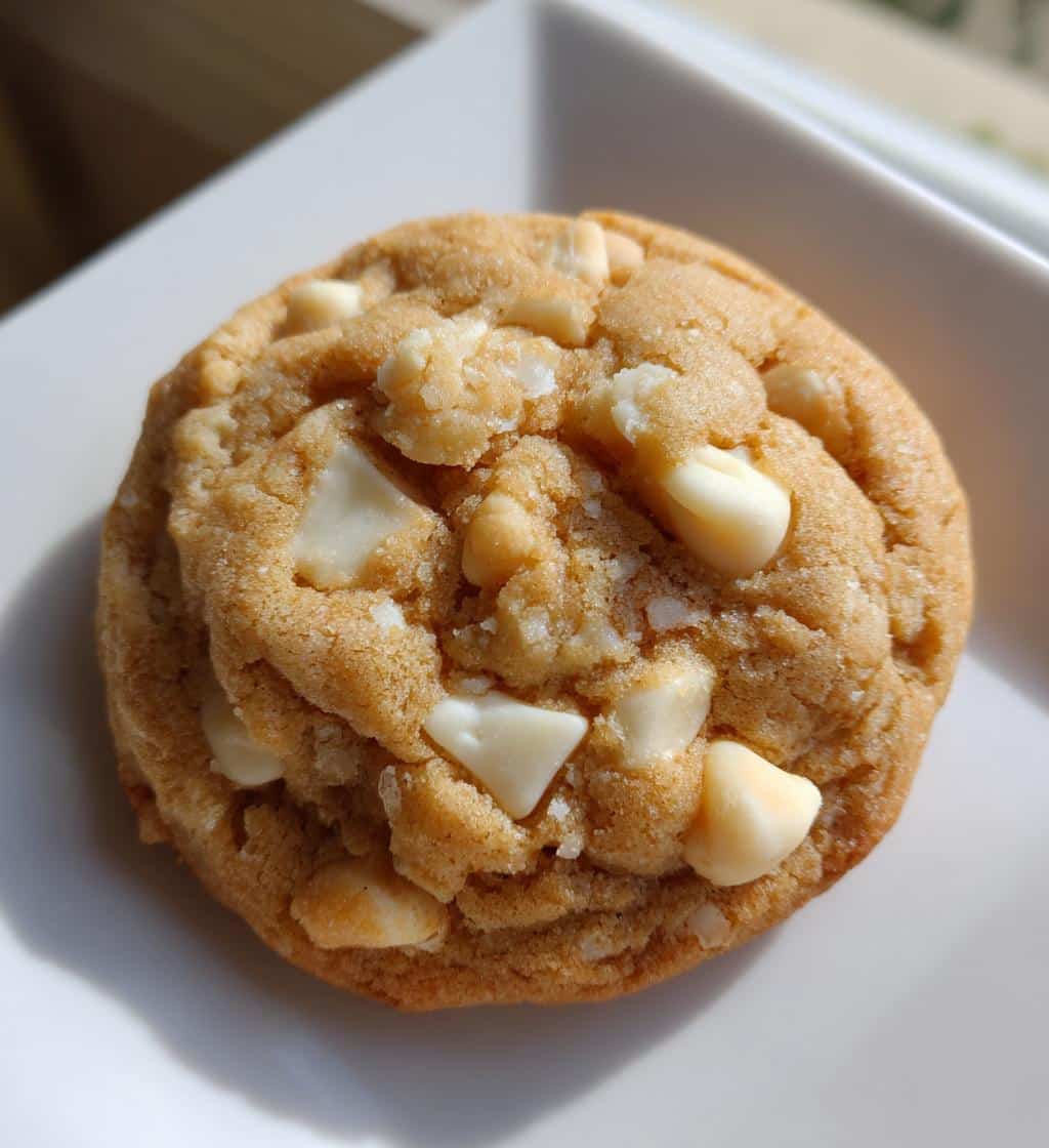 Christmas White Chocolate Macadamia Cookies