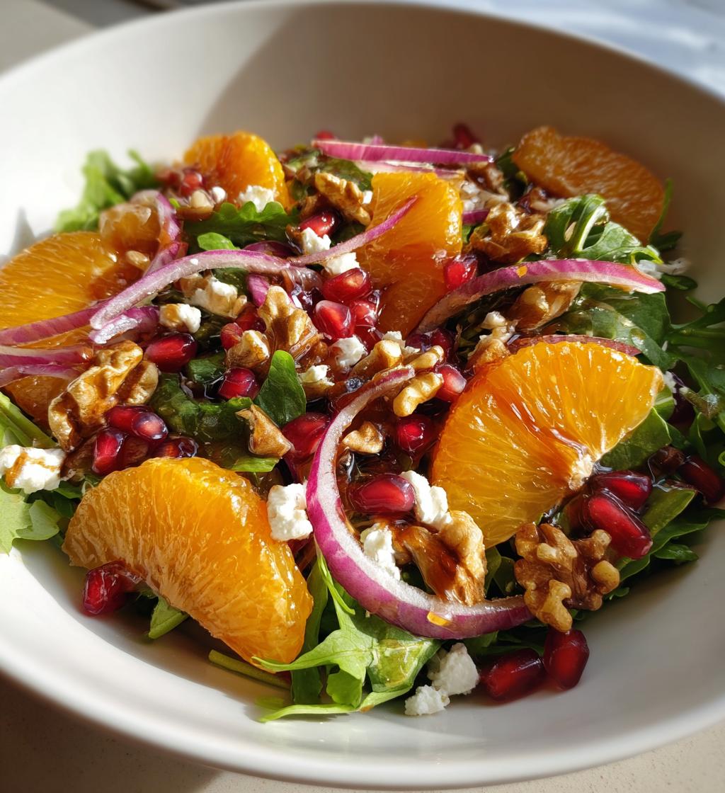 Christmas Winter Citrus Salad - detail 1