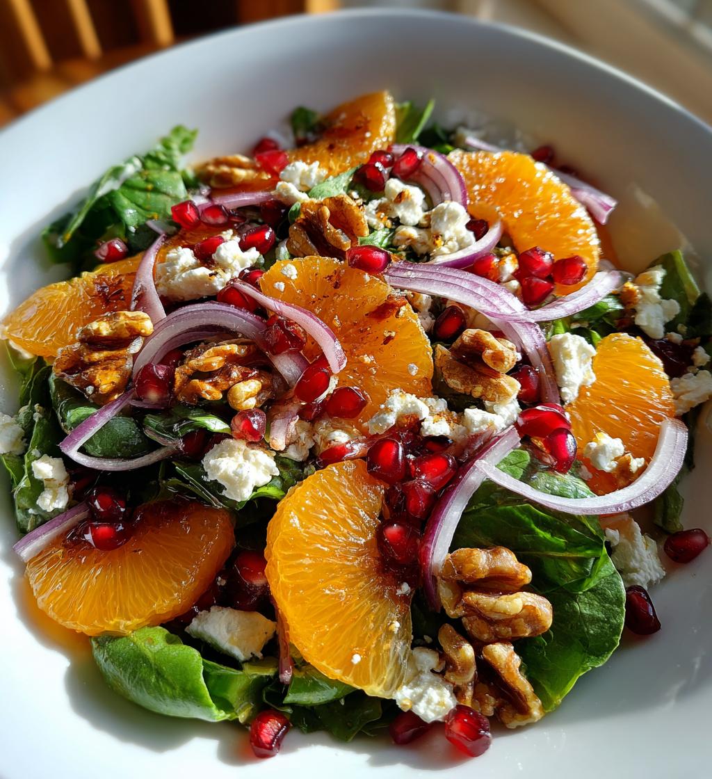 Christmas Winter Citrus Salad