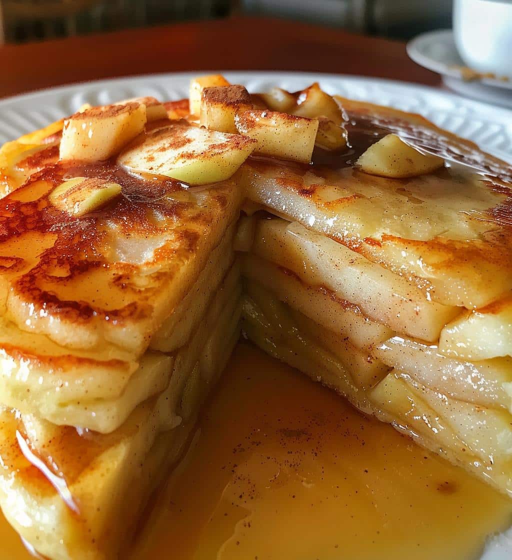 Cinnamon Apple Pancake Bake