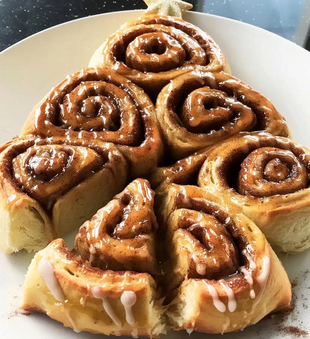 Cinnamon Roll Christmas Tree - detail 1